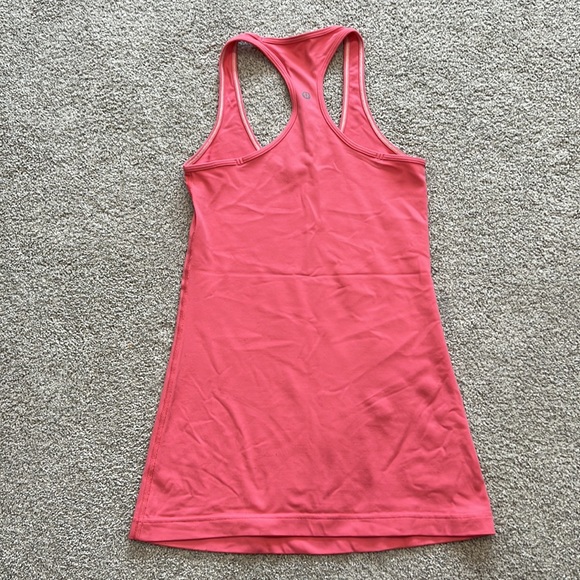 Gently used Lululemon Cool Racerback Tank Top - Picture 3 of 3